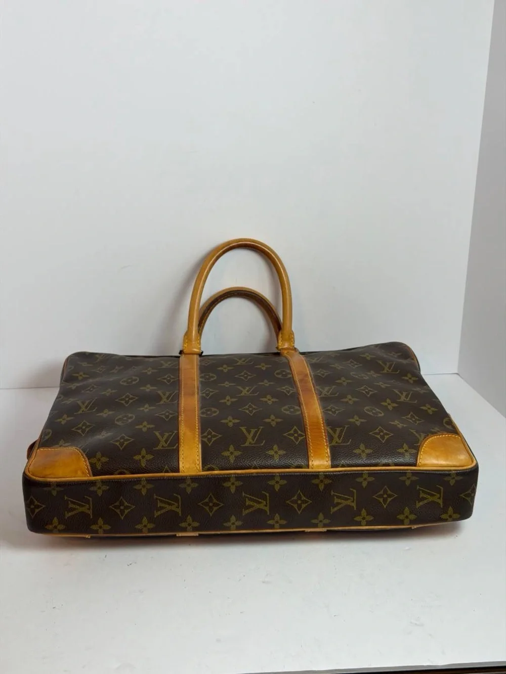 Louis Vuitton Vintage Monogram Porte Documents Voyage Briefcase